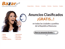 Tablet Screenshot of bazar-libre.com